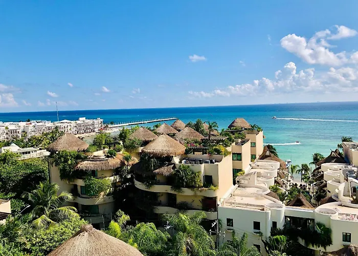 1 Block From 2br Pool Ocean View Casa de férias Playa del Carmen
