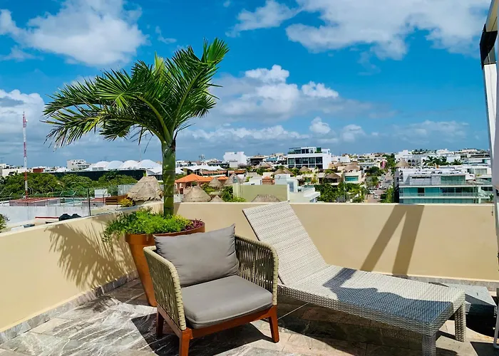 1 Block From 2br Pool Ocean View Playa del Carmen